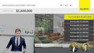 Auction Video  8030123 Mollison St West End [upl. by Saenihp]