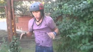 BMX  Awful Backflip Crash in Chile [upl. by Eahsat]