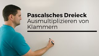 Pascalsches Dreieck zum Ausmultiplizieren von Klammern wichtig für hMethode [upl. by Edak]