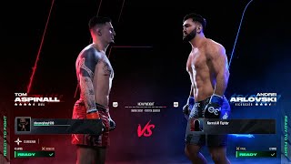 UFC 5 Tom Aspinall VS Andrei Arlovski [upl. by Ggerg888]