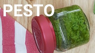 Pesto de albahaca  Fácil rápida y deliciosa shorts [upl. by Ahsekam]