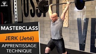 TUTO COMPLET pour maitriser le JERK Jeté HALTÉROPHILIE [upl. by Anigger]