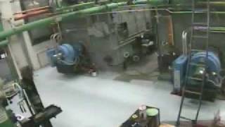 Boiler Explosion Surveillance Video [upl. by Elyag]