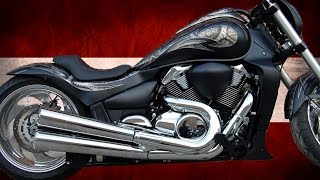 Suzuki Intruder M1800R  Boulevard M109R by HK Technik  Motorcycle Muscle Custom [upl. by Anilam]