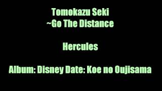 Tomokazu Seki  Go The Distance [upl. by Nitsuj309]