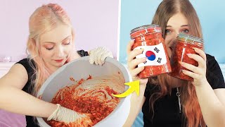 ROBIMY WŁASNE KIMCHI 🇰🇷 My kontra koreańska kuchnia [upl. by Assened]