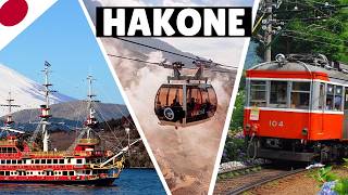 Boat Cable Car and Train Hakone the touristy way [upl. by Julie75]