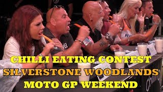 Chilli Pepper Eating Contest  MotoGP  Silverstone Woodlands 2019 [upl. by Ezarra4]