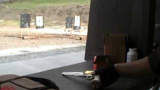 Shooting a 1860 colt army revolver FPietta [upl. by Vi981]