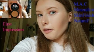 You Glow Girl Mac Mineralize Skinfinish Natural DarkDark Deep Review [upl. by Lesko]