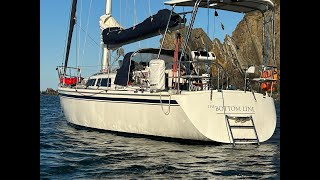 Sailing Vessel The Bottom Line South to North West Kangaroo Island [upl. by Acinomaj]