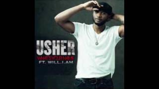 OMG  Usher Feat WillIAm With Lyrics OFFICIAL [upl. by Akilat]