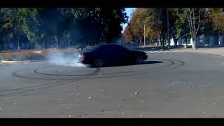 BMW E39 540i donuts drift LSD [upl. by Tenney434]