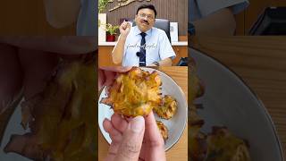 Zero oil pakoda  air fried cabbage pakode recipe pakoda pakora cabbage airfryer [upl. by Aihselef559]