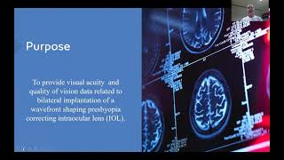 Clinical outcomes with a wavefront shaping presbyopia correcting IOL  Video abstract ID 342947 [upl. by Hiro]