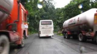 Chasing an Airavat Volvo B7R up the Shiradi Ghats P [upl. by Nodaj]