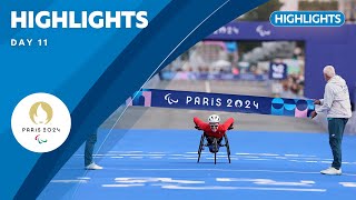 Day 11 Highlights  Paris 2024 Paralympic Games ❤️💙💚 [upl. by Kyd]