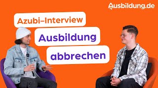 Ausbildung abgebrochen … und dann AZUBIINTERVIEW [upl. by Thom215]