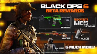 ALL 50 FREE Black Ops 6 Beta Rewards FREE Operators Blueprints Beta Codes amp MORE [upl. by Lucilia]