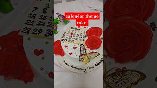 calendar theme cake dessert sweetcake sweetfood dessertfood love cakebread confectionery [upl. by Gayel]