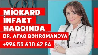 miokard infarktı nedir  Kardioloq Afaq Qehremanova  Medplus TV [upl. by Lyred]