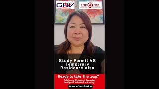 Study Permit vs Temporary Residence Visa TRV [upl. by Kelcie]