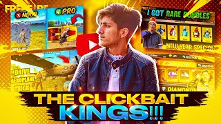 CLICKBAIT KINGS EXPOSED🔥 AS GAMING  FAMCLASHERS [upl. by Gnilyarg]