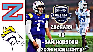 Zachary vs Sam Houston 2024  Louisiana High School Football LHSAA Div 15A [upl. by Selinski]