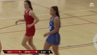 Netball  St Kentigern College vs St Peters School Cambridge  Sky Sport [upl. by Eugatnom81]