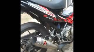 satria fu 2 silinder Dijamin arogan dijalanan [upl. by Nitza]