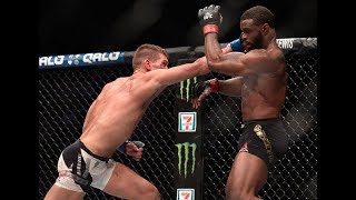 Stephen Thompson vs Tyron Woodley FIGHT HIGHLIGHTS [upl. by Idnal]