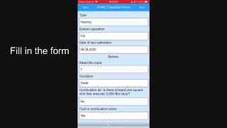 HVAC Inspection Checklist App [upl. by Sellihca103]