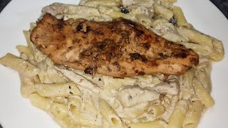 Creamy Chicken Alfredo Pasta Recipe 🍝 l pasta recipe by cook and bake with farheen [upl. by Birgit725]