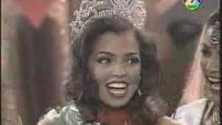 Crowning Moment of Miss Universe 1995 [upl. by Ettezel]