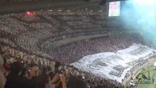 Torcida do Galo na final da Libertadores no Mineirão e Mosaico quotYes We Camquot [upl. by Neeleuqcaj175]