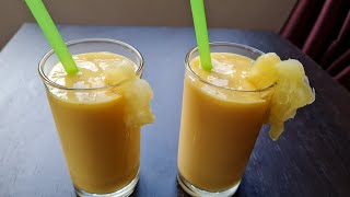 Pineapple 🍍 Mango 🥭 Smoothie recipe [upl. by Tonie458]