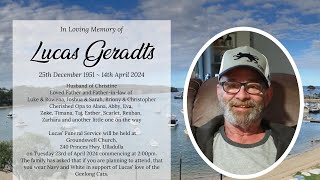 The funeral service for Lucas Geradts [upl. by Aytida]