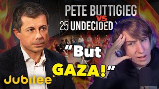 Pete Buttigieg actually convinces these voters  Jubilee Surrounded [upl. by Eanore]