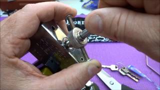 362 Solex Disc Detainer Picked Open [upl. by Sowell]