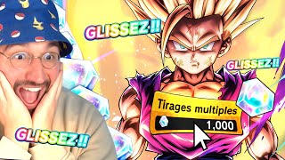 😐 Je CRAQUE invocation GOHAN ULTRA Dragon Ball Legends [upl. by Laertnom]