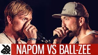 NaPoM vs BALLZEE  Fantasy Battle  World Beatbox Camp [upl. by Cline]