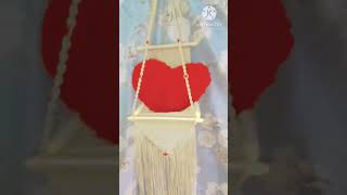 Macrame chair teady jhulahow to make macrame jhula [upl. by Nyla45]