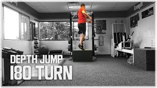 Depth Jumps 180 Turn to Box Jump  Proprioception Jump Training [upl. by Areic]