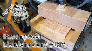 Desengrosso  Lixadeira de rolo DIY e coisinhas do Banggood  foi ao Vivo [upl. by Liban]