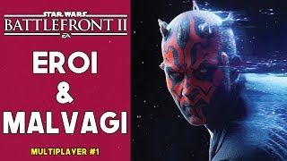 EROI contro MALVAGI  ASSALTO ► STAR WARS BATTLEFRONT 2 Gameplay ITA MULTIPLAYER [upl. by Anilag609]