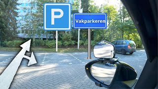 Vooruit parkeren  Rijles tips  bijzondere verrichting [upl. by Celle210]