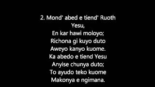 KABEDO E TIEND RUOTH YESU [upl. by Anuayek]