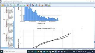 Detect Outliers Remove outliers Check normality Take log function in SPSS [upl. by Eshman]