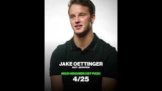 Does Jake Oettinger remember who was drafted before him in 2017 🤔 [upl. by Florida]