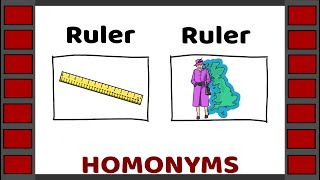 Homonyms  Examples of 50 homonyms  English Vocabulary  Homophones  Homographs [upl. by Lib]